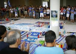 Cerca de 10.000 aficionados rinden tributo a Daniel Jarque en el estadio de Cornellá