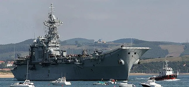 El Príncipe de Asturias, el buque insignia de la Flota