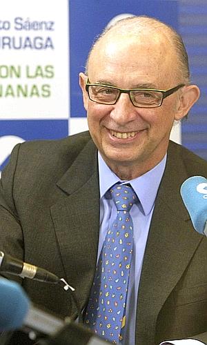Cristobal Montoro, mInistro de Hacienda y Administraciones Públicas. / Efe