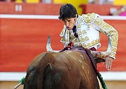 Nazaré, en plena faena./ Jesús Diges (Efe)