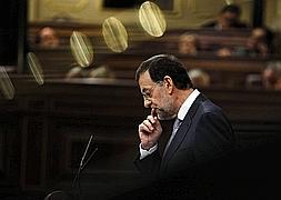 Rajoy durante la sesión parlamentaria del 11 de julio. / Foto: Reuters | Vídeo: Europa Press