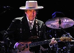 Bob Dylan en uno de sus conciertos (Afp)