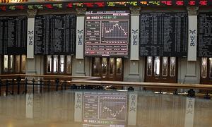 Interior de la Bolsa de Madrid. / Sergio Barrenechea (Efe)