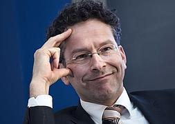 El presidente del Eurogrupo, Jeroen Dijsselbloem. / Brendan Smialowski (Afp)