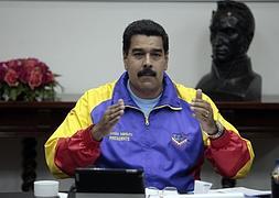 Nicolás Maduro, presidente de Venezuela. / Afp
