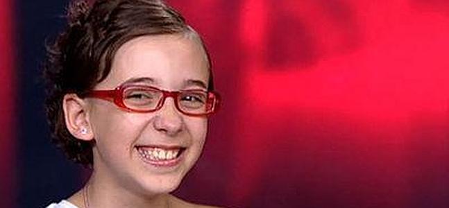 Iraila La Torre, concursante de 'La Voz Kids'. / Mediaset España