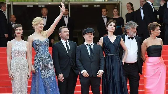 Nicole Kidman, en la alfombra roja de Cannes