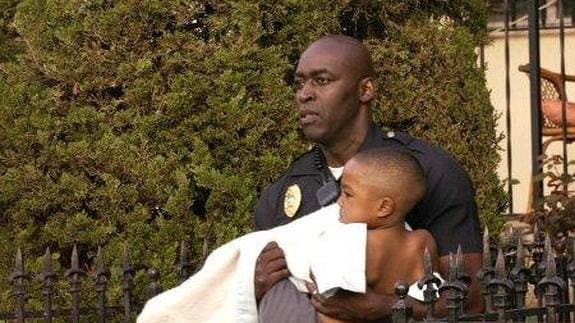 Michael Jace, en una escena de 'The Shield'. 