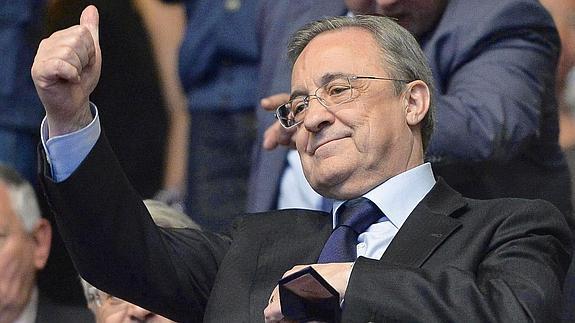 Florentino Pérez, presidente del Real Madrid. 
