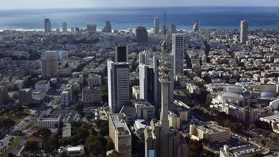 Vista general de Tel Aviv. 
