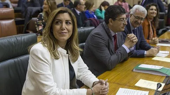 Susana Díaz, presidenta de Andalucía. 