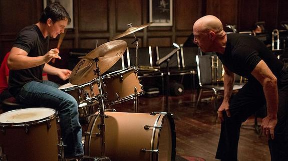 Escena de 'Whiplash', de Damian Chazelle.