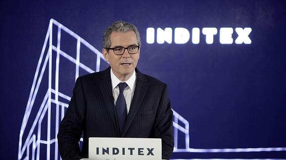 El presidente y consejero delegado de Inditex, Pablo Isla. 