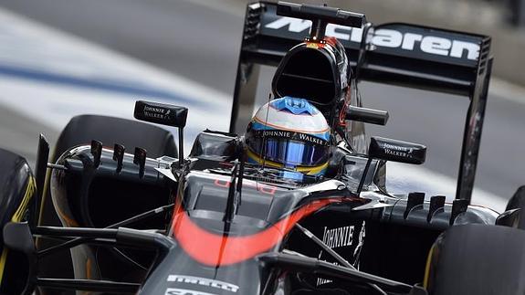 Fernando Alonso, en el GP de Austria. 