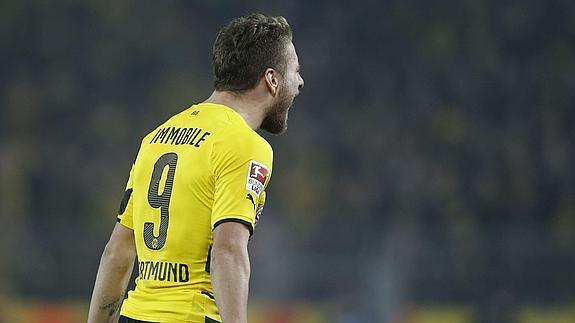 Ciro Immobile, todavía en el Dortmund. 