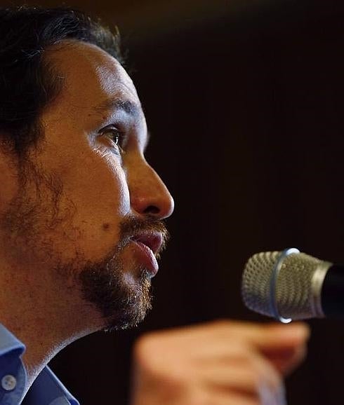 Pablo Iglesias, candidato a las primarias del partido.