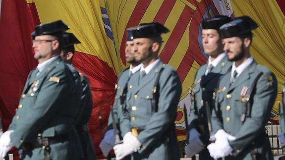 Agentes de la Guardia Civil.