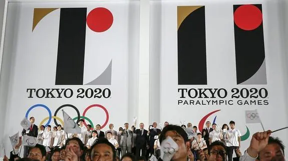 Los logos para Tokio 2020. 