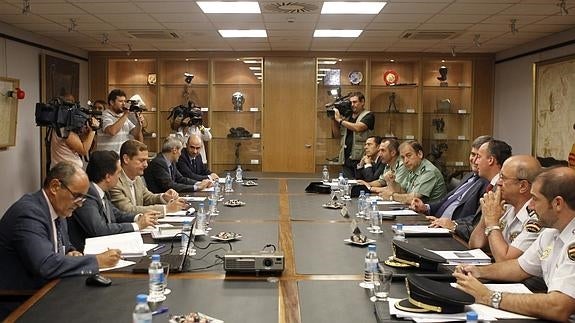 Reunión de la Comisión Antiviolencia. 