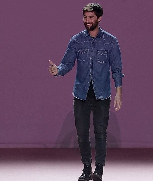 Juan Vidal, en la Mercedes-Benz Fashion Week Madrid.