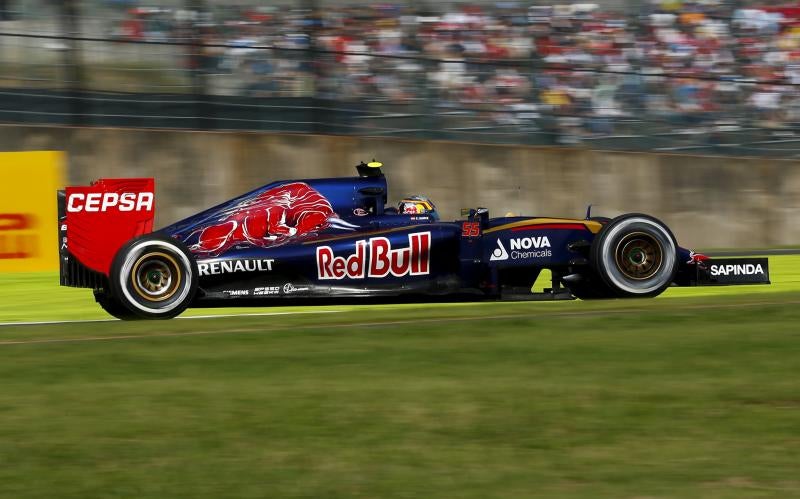 Carlos Sainz durante el GP de Japón. 