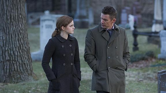 Emma Watson y Ethan Hawke protagonizan el filme. 