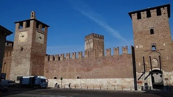 Exterior del Museo de Castelvecchio en Verona.