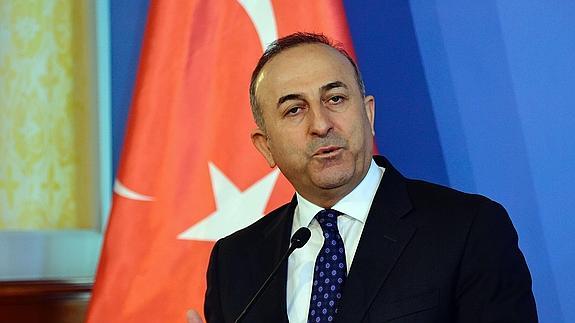 Mevlut Cavusoglu, ministro turco de Exteriores.