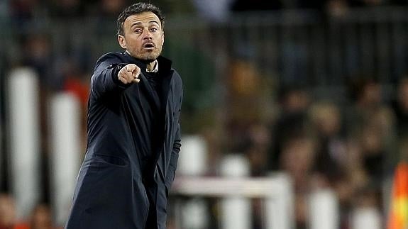 Luis Enrique: «No merecíamos ir por detrás en el marcador»