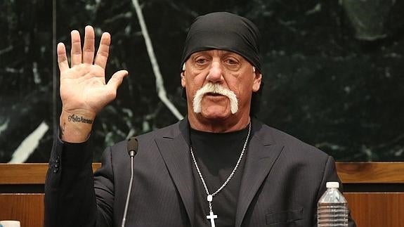 Hulk Hogan, durante el juicio.