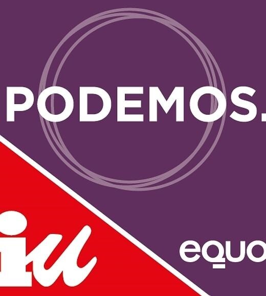 Logo a color de Unidos Podemos.