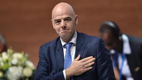 Gianni Infantino, presidente de la FIFA. 