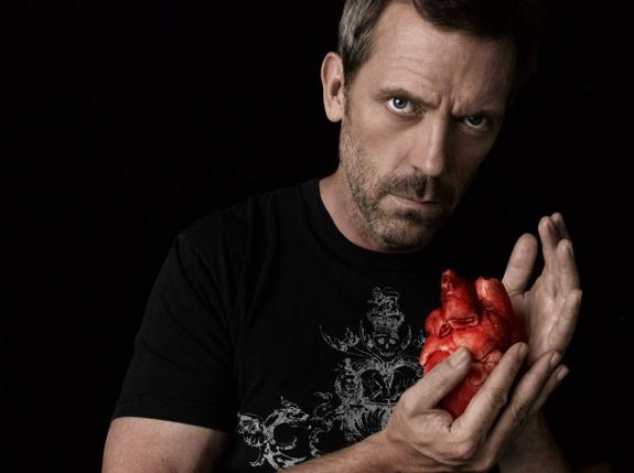 El actor Hugh Laurie.