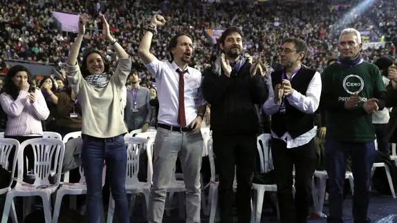 El secretario general de Podemos, Pablo Iglesias.