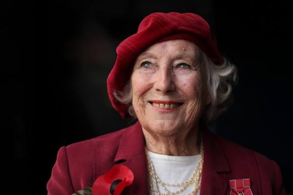 Vera Lynn en una imagen de 2009.