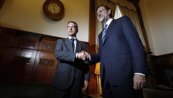 Urkullu y Rajoy.