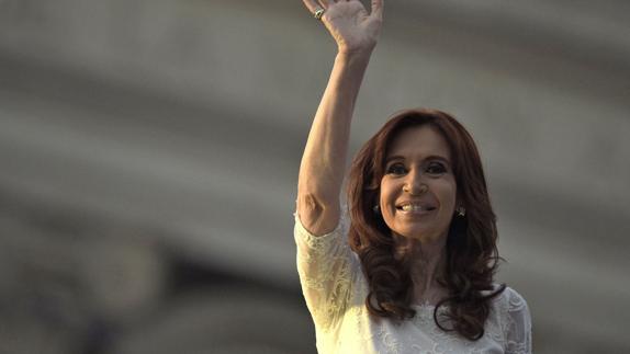 La expresidenta argentina Cristina Fernández de Kirchner.