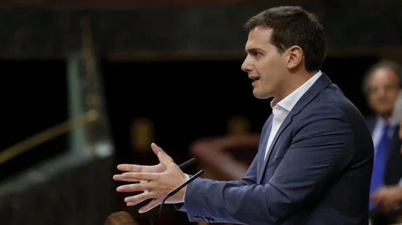 El líder de Ciudadanos, Albert Rivera.