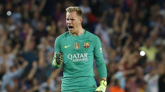 Ter Stegen renueva por el Barcelona. 