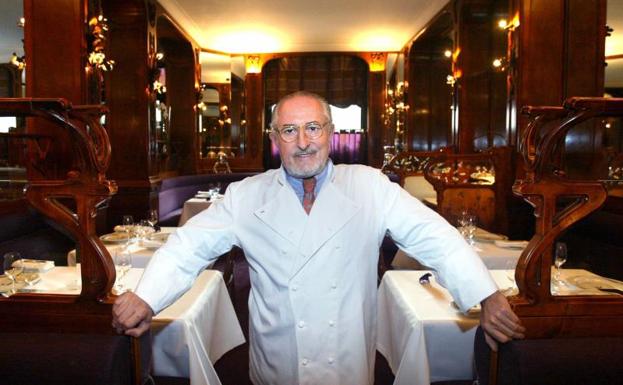 El chef Alain Senderens.