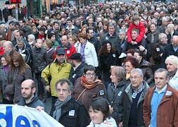 Más de un millar de personas piden en Bilbao el cese «sin condiciones» de ETA