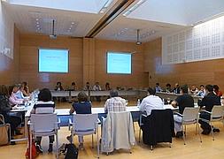 Consejo General. Los miembros de Irun Ekintzan se reunieron el pasado jueves por la tarde en Ficoba.