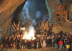 Las cuevas de Zugarramurdi, escenario del último filme de Alex de la Iglesia