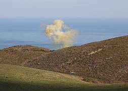 La Guardia Civil destruye más de 1.400 kilos de material explosivo de ETA