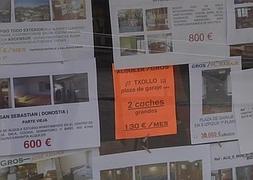 El precio de la vivienda se abarata en Euskadi, pero en menor medida que en otras comunidades