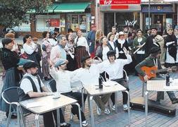 Último aviso: ¡viajeros al tren!