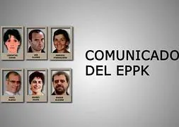 Comunicado leído en euskera por Marixol Iparragirre