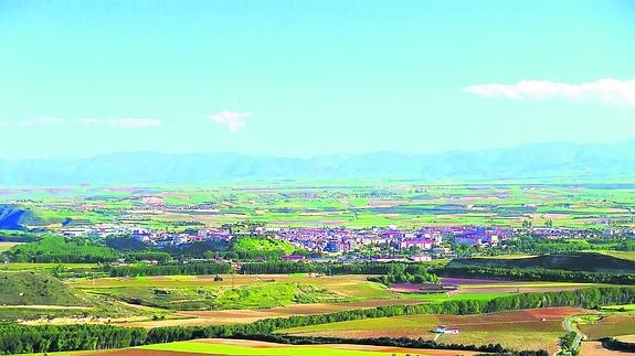 Vista panorámica de Haro. 