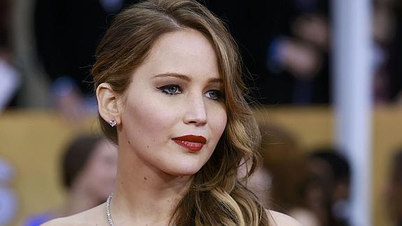 La actriz Jennifer Lawrence. 