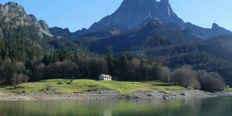 El lago Bious-Artigues 